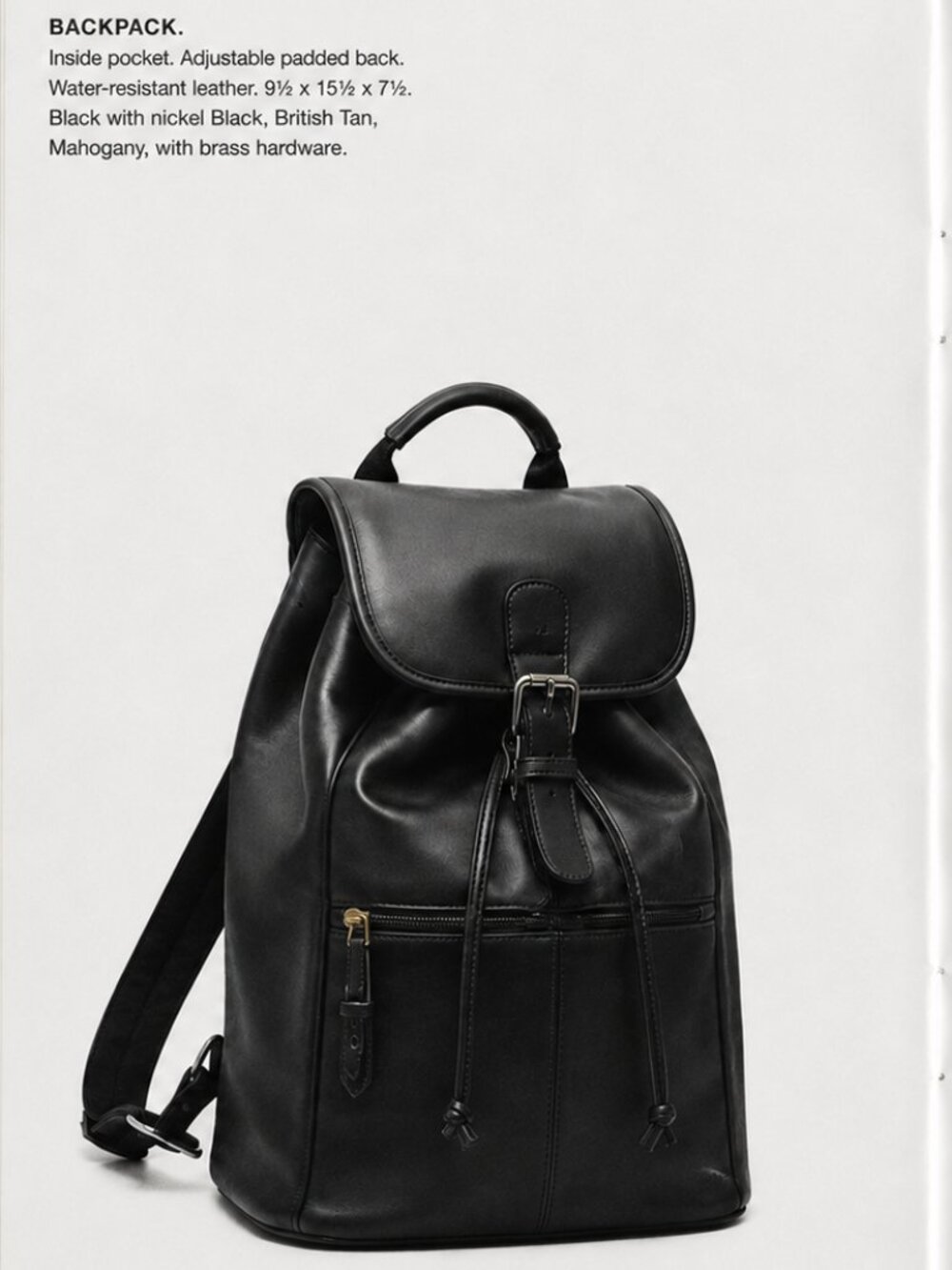 New, Vintage Coach XL Backpack, USA - Picture 15 of 16